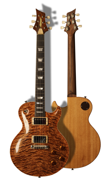 Single Cut Rosewood - Back view