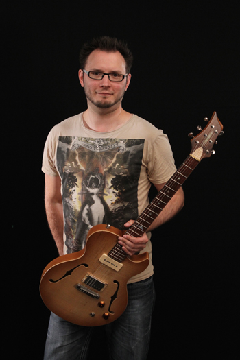 Tom Quayle Rahan Hollowbody - Back view