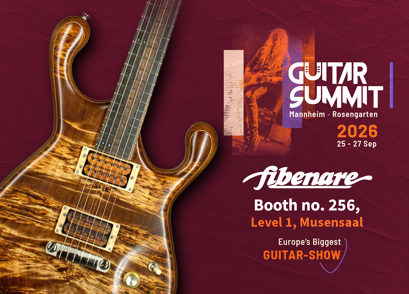 Let's meet at the Guitar Summit in Mannheim!
