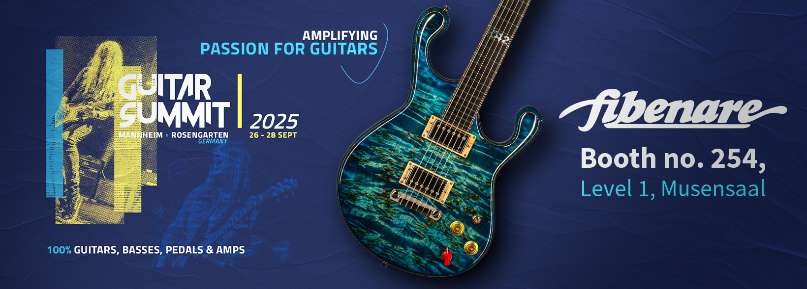 Come and see us at the Guitar Summit in Mannheim!